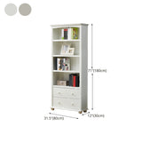 Modern Style Bookcase Engineer Wood Closed Back Bookshelf for Home Office Clearhalo 'Bookcases' 'furn' 'furn_bookcases' 'Furniture' 'Office Furniture' 5305342