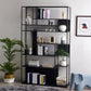 Bibliothèque de style contemporain metal ouvert étagère pour le bureau