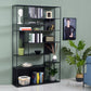 Bibliothèque de style contemporain metal ouvert étagère pour le bureau