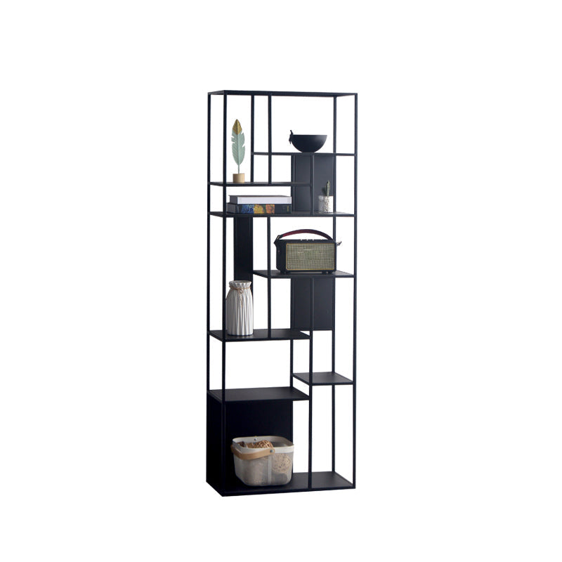 Bibliothèque de style contemporain metal ouvert étagère pour le bureau