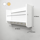 Estantería moderna estantería montada en la pared cerrada estantería para la oficina en casa