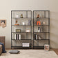 Zeitgenössischer Stilbuchregal Metal Open Back Bookshelpe für Home Office