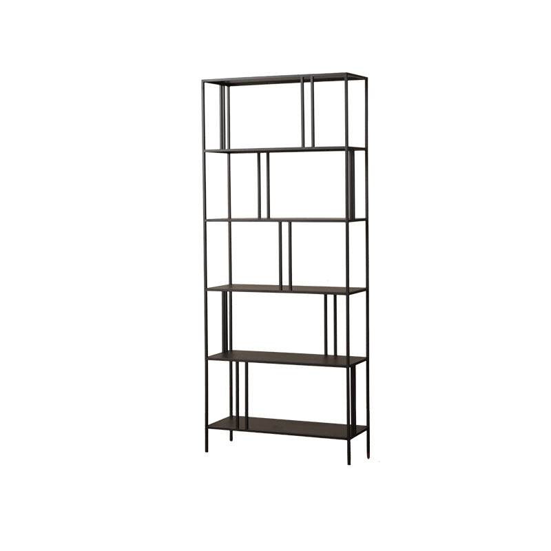 Zeitgenössischer Stilbuchregal Metal Open Back Bookshelpe für Home Office