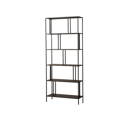 Zeitgenössischer Stilbuchregal Metal Open Back Bookshelpe für Home Office