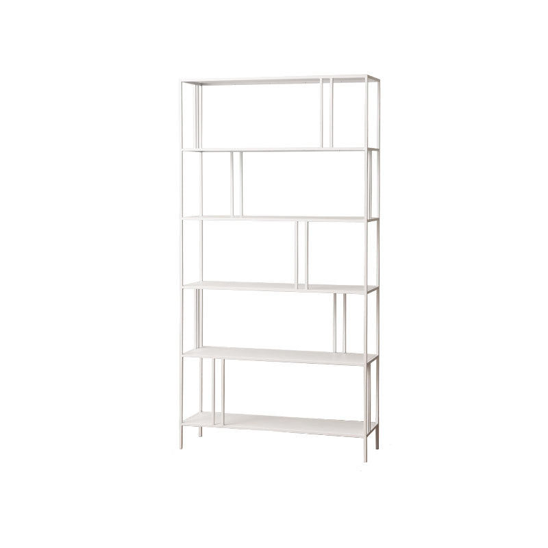 Zeitgenössischer Stilbuchregal Metal Open Back Bookshelpe für Home Office