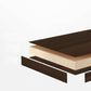 Modern Style Bookcase Engineer Wood Closed Back Bookshelf for Home