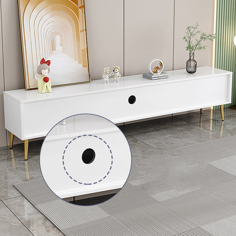 Glam Engineered Wood TV Stand Console Enclosed Storage TV Console Clearhalo 'furn' 'furn_tv_stands_entertainment_centers' 'Furniture' 'Living Room Furniture' 'TV Stands & Entertainment Centers' 'TV Stands & Media Storage Furniture' 'tv_stands_entertainment_centers' 5305548