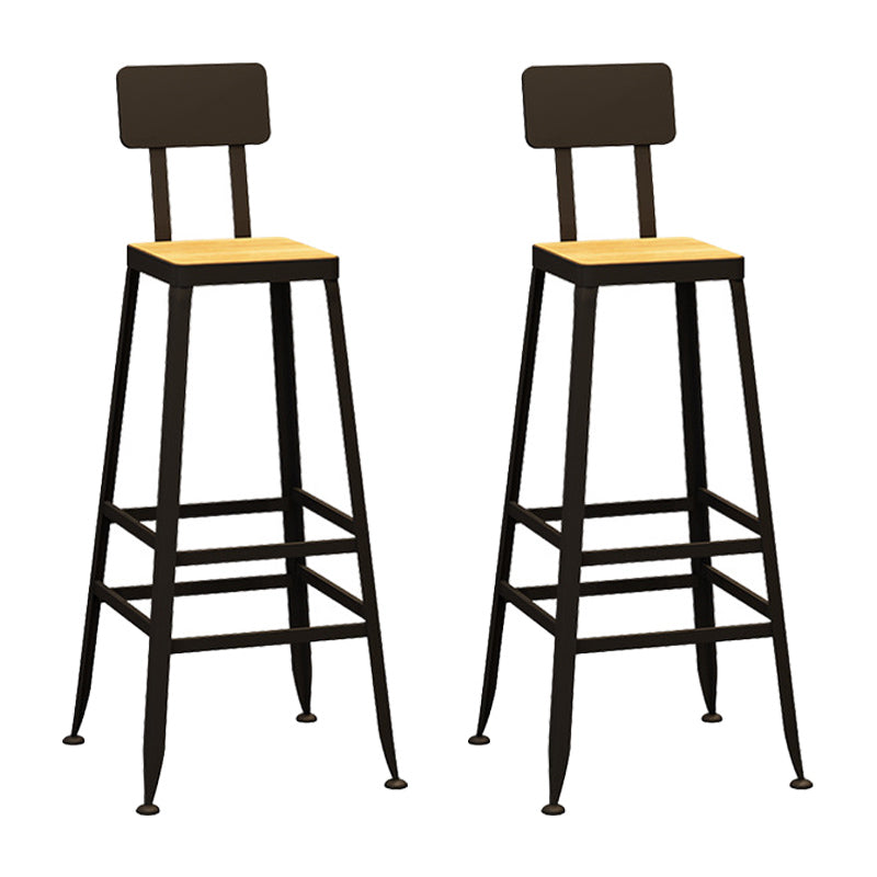 1/2/3/5 stuk industriële staaf set matte afwerking massief hout pub eetgelegenheid set