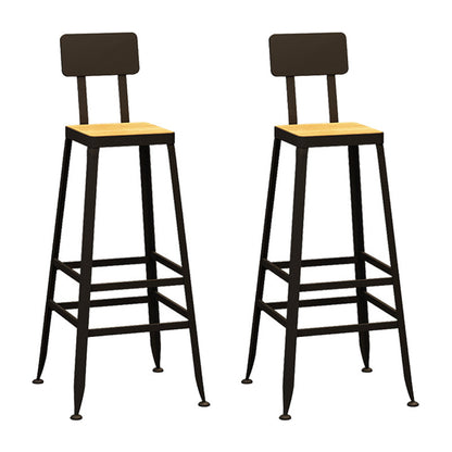 1/2/3/5 stuk industriële staaf set matte afwerking massief hout pub eetgelegenheid set