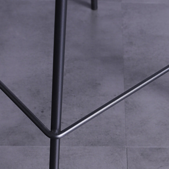 Modern 1/4 Pieces Bar Table Set Rectangle Stone Counter Table with Backrest Stools Clearhalo 'Bar Furniture' 'furn' 'furn_home_bar_bar_sets' 'Furniture' 'Home Bars & Bar Sets' 'home_bar_bar_sets' 'Kitchen & Dining Furniture' 5309012