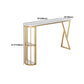 Ensemble de table de bar à bar de luxe traditionnel 1/3 pièces de comptoir avec base d'or