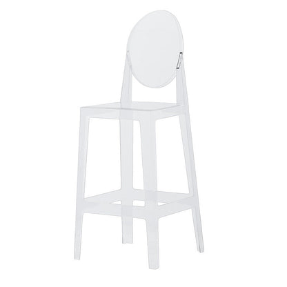 モダンな1/2/3ピースバーテーブルセット長方形の石のカウンターテーブルとアクリルスツール