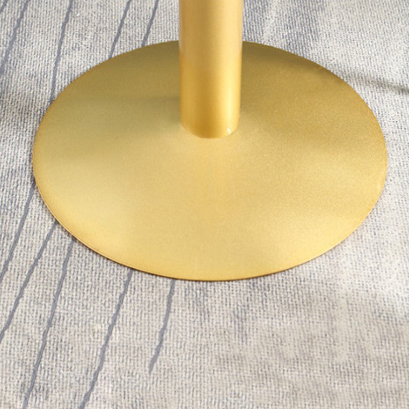 Stile glam 1/3 pezzi Set da tavolo da barra in marmo artificiale Set da tavolo fisso