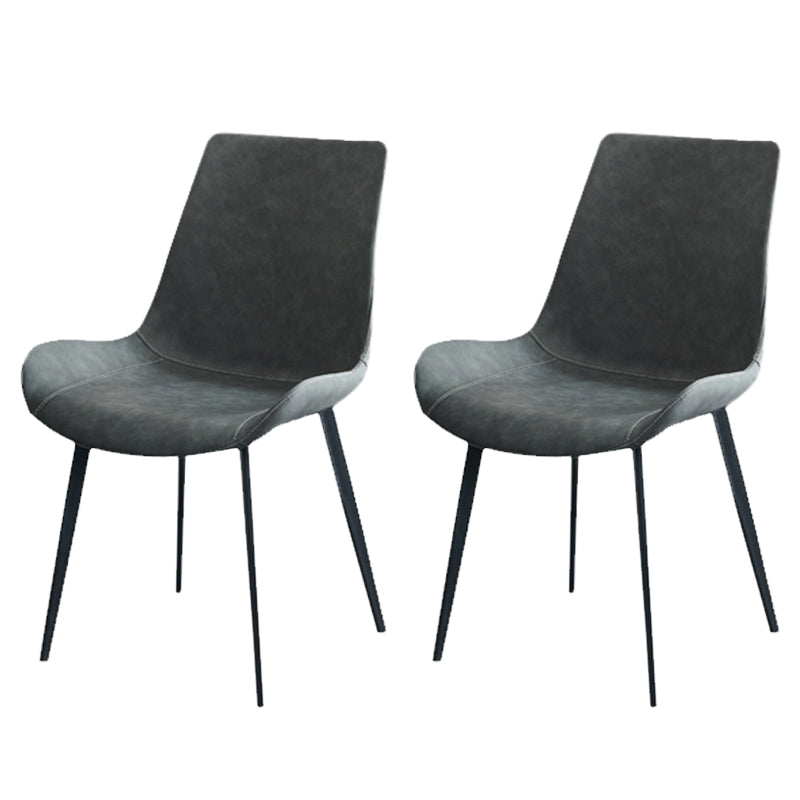Modern Expandable Dining Table Furniture 1/2/5/6/7 Pieces Home Dining Room Set 2 Grey Chairs Clearhalo 'Dining Room Sets' 'Dining Tables & Seating' 'dining_room_set' 'furn' 'furn_dining_room_set' 'Furniture' 'Kitchen & Dining Furniture' 5309149