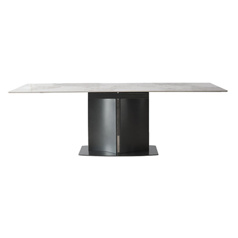 Modern Expandable Dining Table Furniture 1/2/5/6/7 Pieces Home Dining Room Set Gold 71"L x 35"W Clearhalo 'Dining Room Sets' 'Dining Tables & Seating' 'dining_room_set' 'furn' 'furn_dining_room_set' 'Furniture' 'Kitchen & Dining Furniture' 5309150