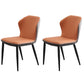 Modern Expandable Dining Table Furniture 1/2/5/6/7 Pieces Home Dining Room Set 2 Orange Chairs Clearhalo 'Dining Room Sets' 'Dining Tables & Seating' 'dining_room_set' 'furn' 'furn_dining_room_set' 'Furniture' 'Kitchen & Dining Furniture' 5309153
