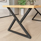 Industrial Pine Dining Room Set 1/4/5 Pieces Rectangle Dining Table Set Clearhalo 'Dining Room Sets' 'Dining Tables & Seating' 'dining_room_set' 'furn' 'furn_dining_room_set' 'Furniture' 'Kitchen & Dining Furniture' 5309211