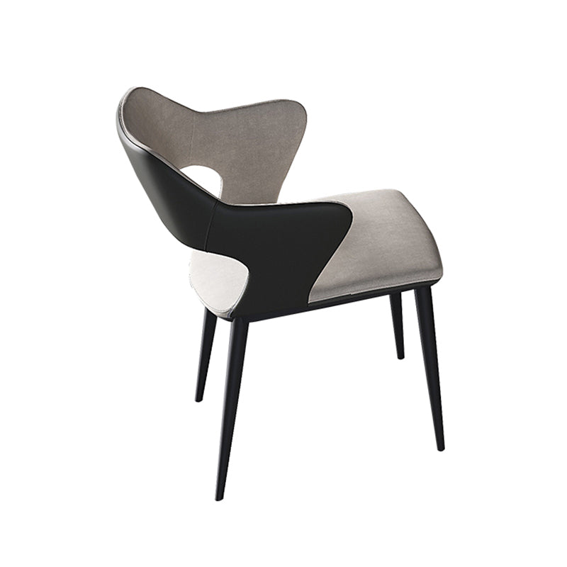 Contemporary Style Sintered Stone Dining Rectangle Table Set 1/4/5/6 Pieces Dining Set Clearhalo 'Dining Room Sets' 'Dining Tables & Seating' 'dining_room_set' 'furn' 'furn_dining_room_set' 'Furniture' 'Kitchen & Dining Furniture' 5309273