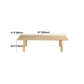 Rectangle Dining Table Solid Wood Dining Table with 4 Legs for Kitchen