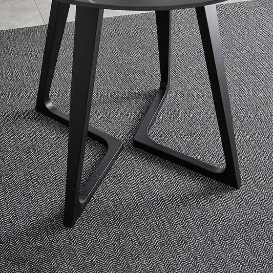 焼結された石のダイニングテーブル工業用木材ベースダイニングテーブル