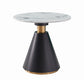 Metal Traditional Luxury Round Table Pedestal Dining Table for Dining Room Clearhalo 'Dining Tables & Seating' 'Dining Tables' 'dining_table' 'furn' 'furn_dining_table' 'Furniture' 'Kitchen & Dining Furniture' 5309463