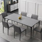 Sintered Stone Home Dining Table Modern Rectangle Dining Room Table