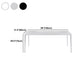 Sintered Stone Home Dining Table Modern Rectangle Dining Room Table