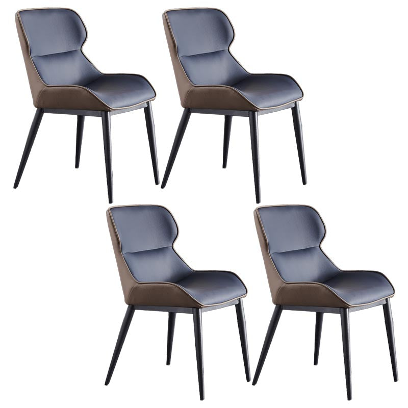 Sedia da pranzo in pelle sedia da pranzo contemporanea