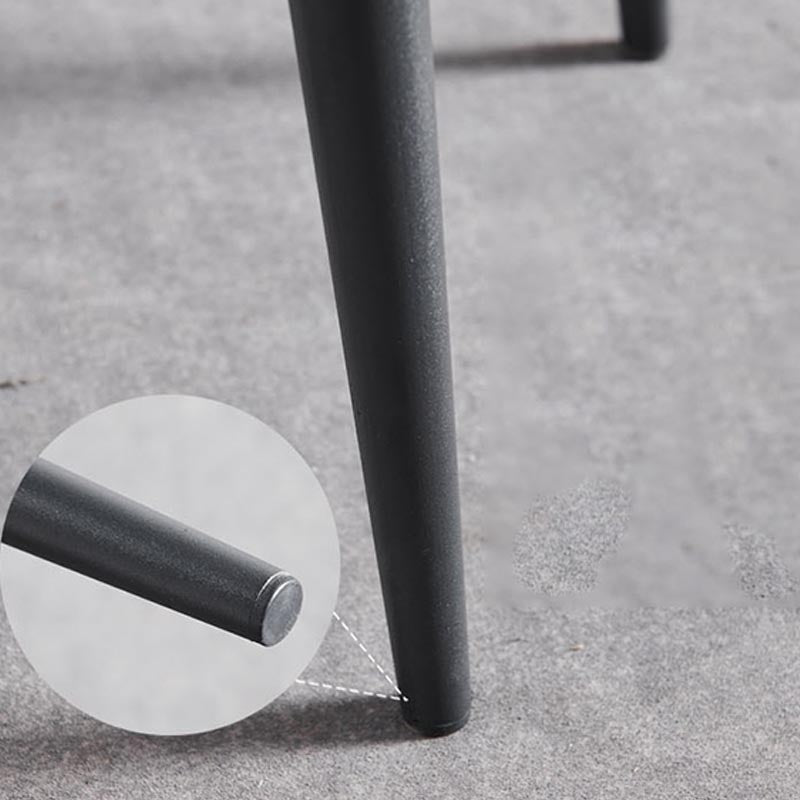 Sedia da pranzo in pelle sedia da pranzo contemporanea