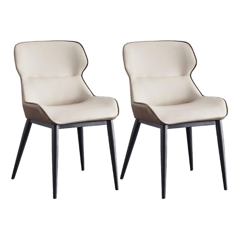 Sedia da pranzo in pelle sedia da pranzo contemporanea