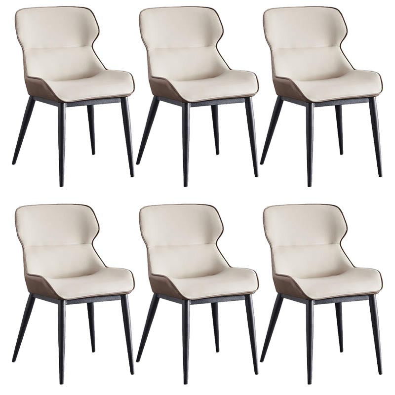 Sedia da pranzo in pelle sedia da pranzo contemporanea