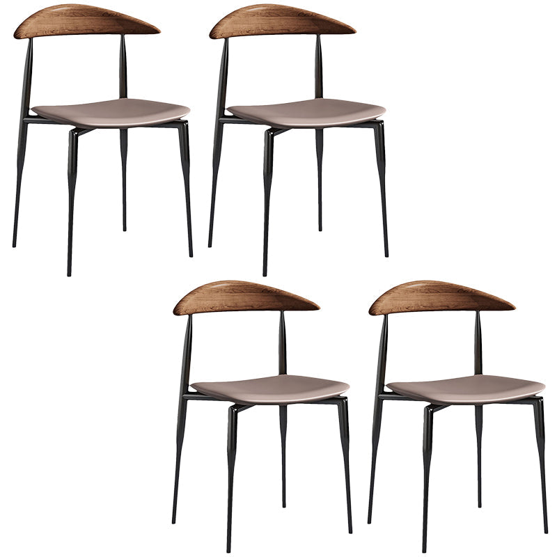 Chaises de salle à manger en métal