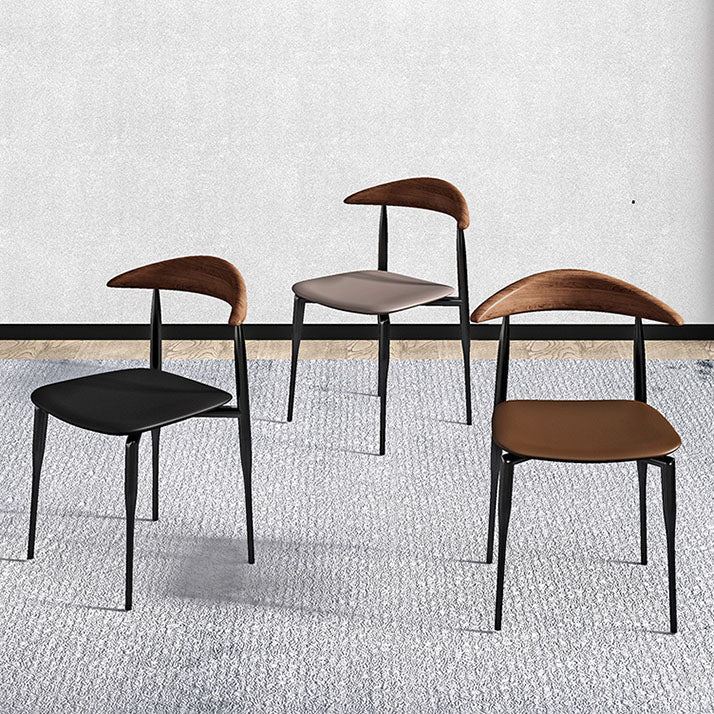 Chaises de salle à manger en métal