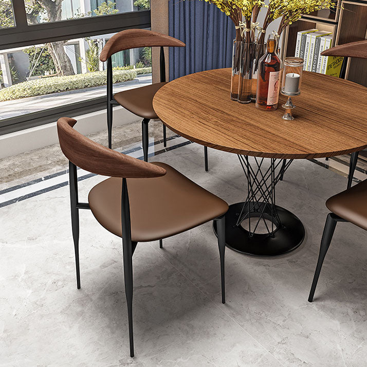 Chaises de salle à manger en métal