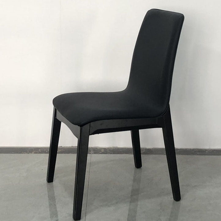 Contemporary Parsons Chair Upholstered Furniture in Matte Finish for Home Clearhalo 'Dining Chairs' 'Dining Tables & Seating' 'dining_chair' 'furn' 'furn_dining_chair' 'Furniture' 'Kitchen & Dining Furniture' 5310248