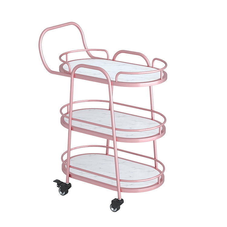 33.46"H Modern Prep Table Open Storage Metal Prep Table for Dining Room