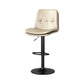 Living Room Nordic Liftable Barstool Leather Bar Stool with Pedal