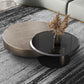 Mid-Century Modern Round Coffee Table Metal Cocktail Table in Distressed Finish Clearhalo 'Coffee & Accent Tables' 'Coffee Tables' 'coffee_tables' 'furn' 'furn_coffee_tables' 'Furniture' 'Living Room Furniture' 5311248