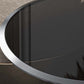 Mid-Century Modern Round Coffee Table Metal Cocktail Table in Distressed Finish Clearhalo 'Coffee & Accent Tables' 'Coffee Tables' 'coffee_tables' 'furn' 'furn_coffee_tables' 'Furniture' 'Living Room Furniture' 5311251