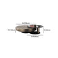 Mid-Century Modern Round Coffee Table Metal Cocktail Table in Distressed Finish Clearhalo 'Coffee & Accent Tables' 'Coffee Tables' 'coffee_tables' 'furn' 'furn_coffee_tables' 'Furniture' 'Living Room Furniture' 5311266
