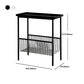 Modern Style with Storage Rack White/black Metal Iron Nightstand Clearhalo 'Bedroom Furniture' 'furn' 'furn_night_stand' 'Furniture' 'night_stand' 'Nightstands' 5311470