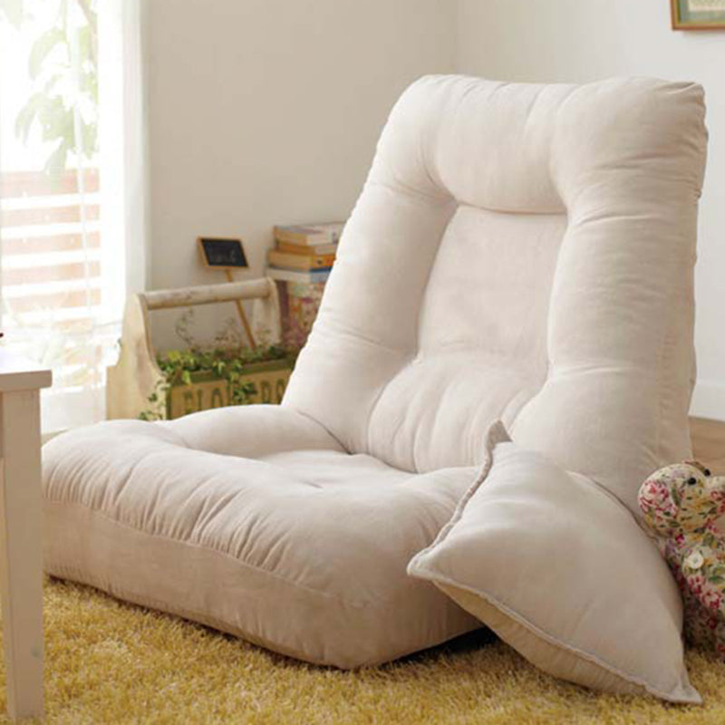 Fabric Convertible Chair 25.5" L x 25.5" W x 25.5" H Armless Chair for Living Room Clearhalo 'Accent Chairs' 'accent_chairs' 'Chairs & Seating' 'furn' 'furn_accent_chairs' 'Furniture' 'Living Room Furniture' 5311759