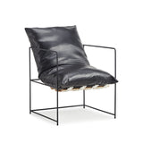 Président du bras 26,77 "L x 26,77" W x 26,77 "H Accent fauteuil avec oreiller en arrière