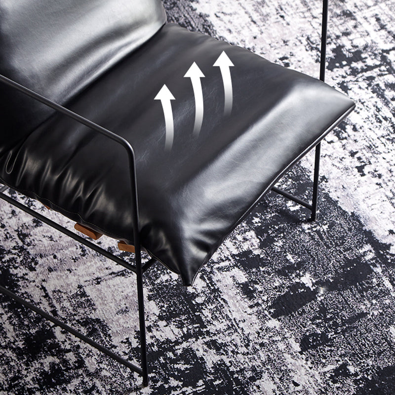 Président du bras 26,77 "L x 26,77" W x 26,77 "H Accent fauteuil avec oreiller en arrière