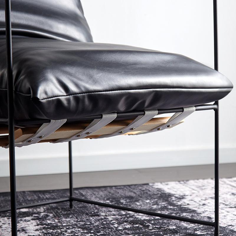 Président du bras 26,77 "L x 26,77" W x 26,77 "H Accent fauteuil avec oreiller en arrière