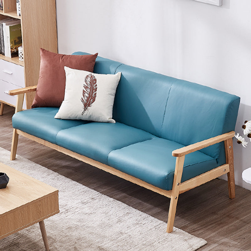 Sofá moderno de cuero de cuero falso