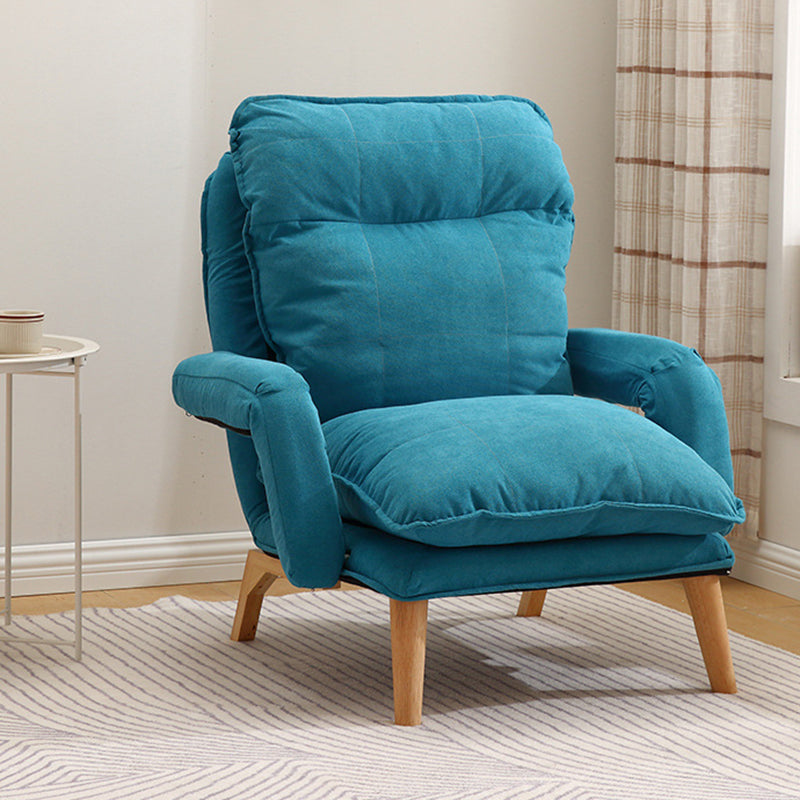 23,62 "largeur x 27,95" chaise convertible profonde avec quatre jambes de base et biscuit en arrière