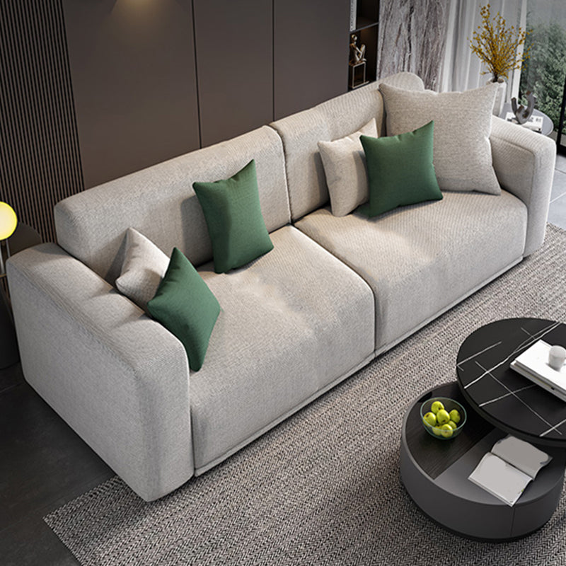 ステイン耐性のある固定居間スクエアアーム標準座席