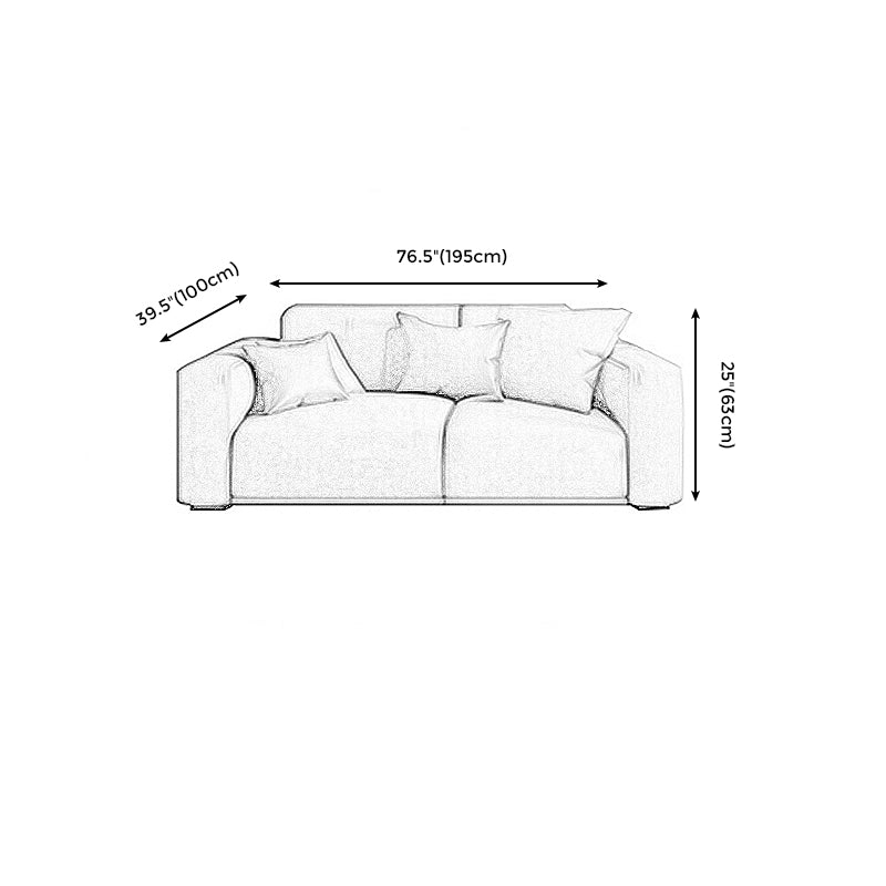 ステイン耐性のある固定居間スクエアアーム標準座席