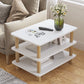 Scandinavian Wood End Table 4 Legs Sofa Side End Table with Shelf White 3 Clearhalo 'Coffee & Accent Tables' 'End & Side Tables' 'end_side_tables' 'furn' 'furn_end_side_tables' 'Furniture' 'Living Room Furniture' 5312235